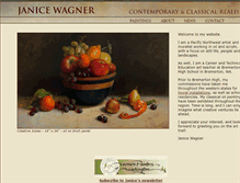 Tablet Screenshot of janicewagner.com